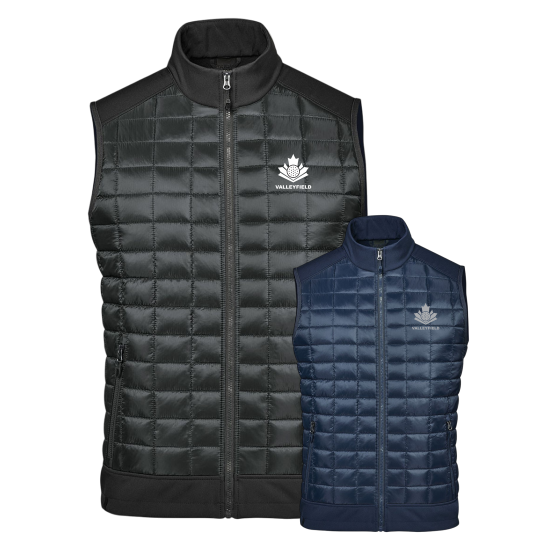 Veste thermale sans manche brodé pour homme